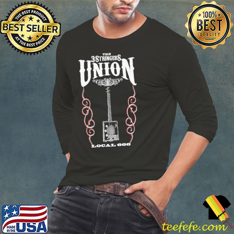 The 3 Stringers Cigar Box Guitar Shirt