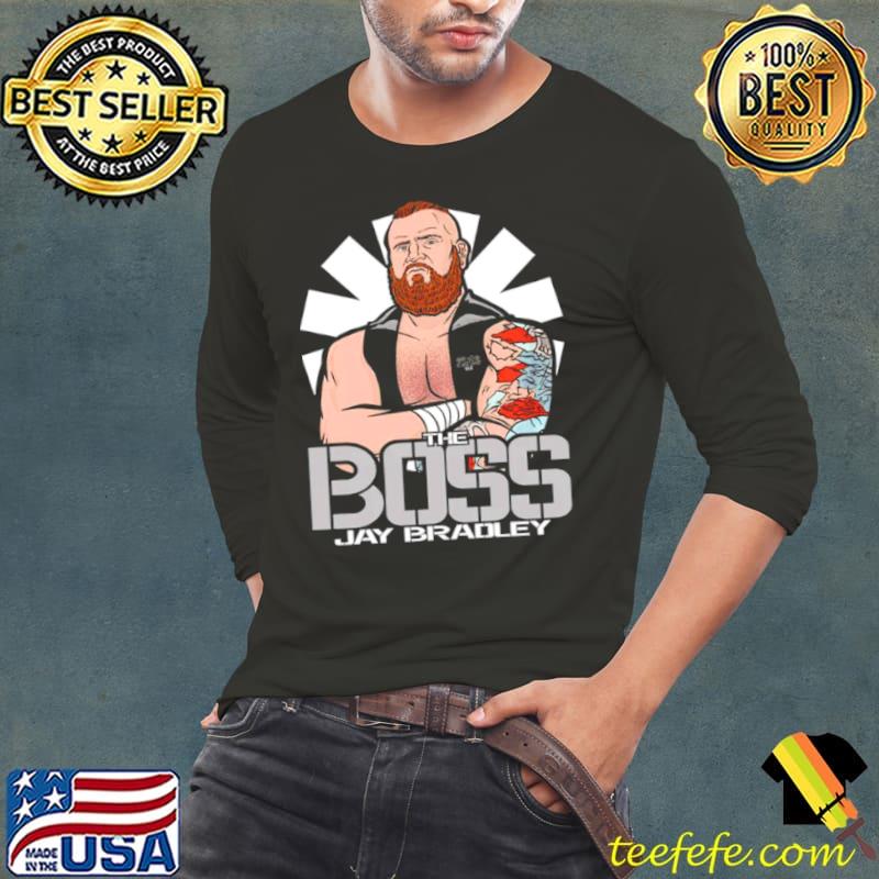 The Boss Jay Bradley cartoon s Long Sleeve Tee The Boss Jay Bradley cartoon s Long Sleeve Tee