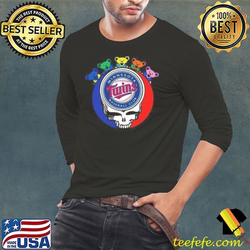 The Grateful Dead Mixed Minnesota Twins 2023 s Long Sleeve Tee The Grateful Dead Mixed Minnesota Twins 2023 s Long Sleeve Tee