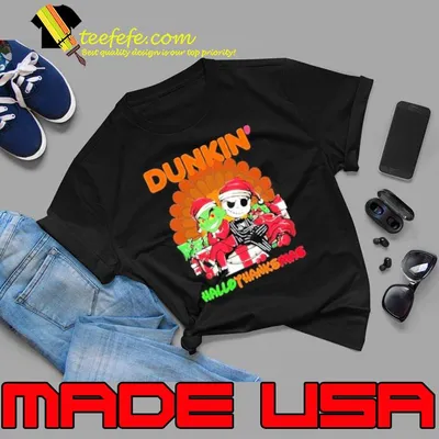 The Grinch Dunkin’ Hallothanksmas 2023 Shirt