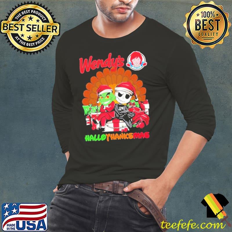 The Grinch Wendy’s Hallothanksmas 2023 Shirt Long Sleeve Tee The Grinch Wendy’s Hallothanksmas 2023 Shirt Long Sleeve Tee