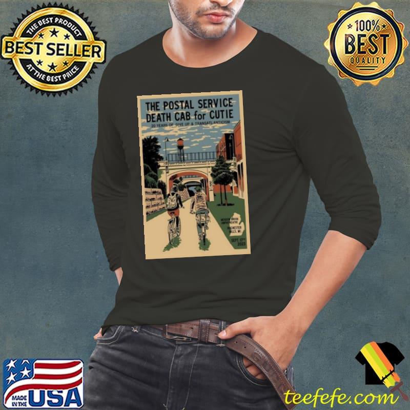 The Postal Service and Death Cab for Cutie Meadow Brook Amphitheatre Rochester Hills MI Sept 17 2023 Shirt Long Sleeve Tee The Postal Service and Death Cab for Cutie Meadow Brook Amphitheatre Rochester Hills MI Sept 17 2023 Shirt Long Sleeve Tee