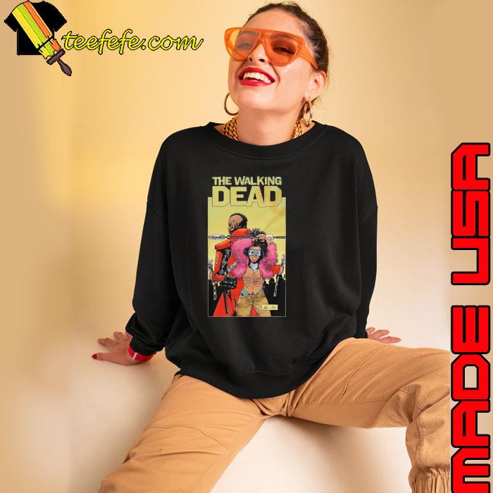 The Walking Dead Princess and Mercer comic s Sweatshirt The Walking Dead Princess and Mercer comic s Sweatshirt