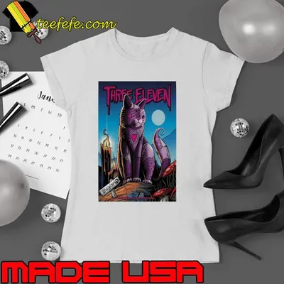 Three Eleven Tour 2023 The Factory Poster Shirt