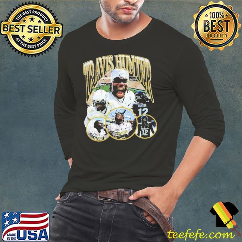 Travis Hunter Vintage 90’s Style Bootleg 2023 Shirt Long Sleeve Tee Travis Hunter Vintage 90’s Style Bootleg 2023 Shirt Long Sleeve Tee