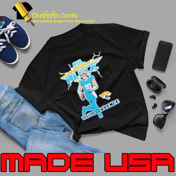 Trevor Lawrence Jacksonville Jaguars Homage Nfl Blitz Player Shirt