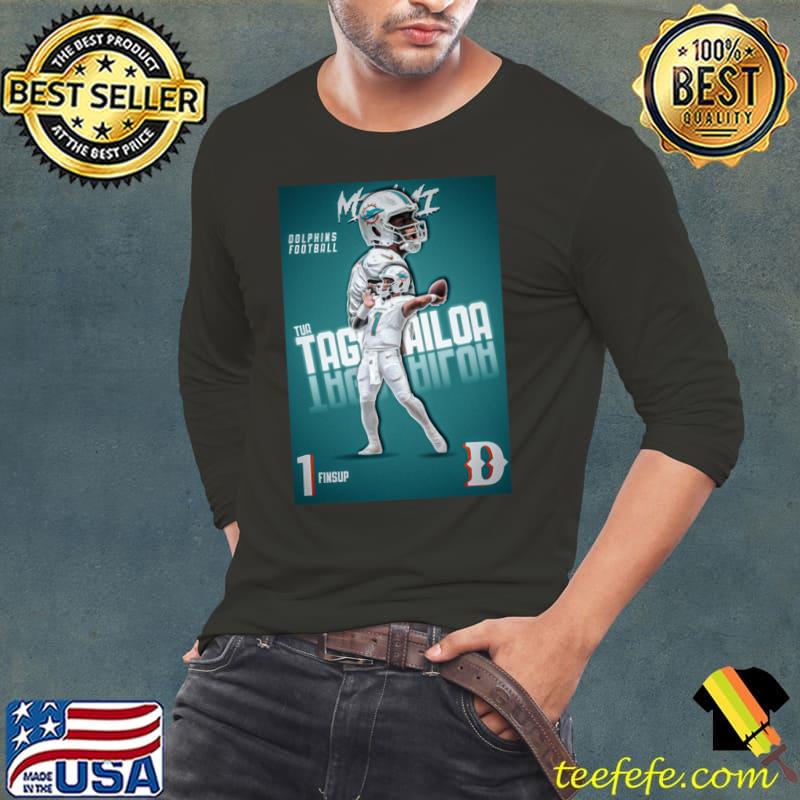 Tua Tagovailoa an American football quarterback for the Miami Dolphins T-Shirt Long Sleeve Tee Tua Tagovailoa an American football quarterback for the Miami Dolphins T-Shirt Long Sleeve Tee
