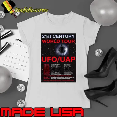 UFO UAP 21st Century World Tour T-Shirt