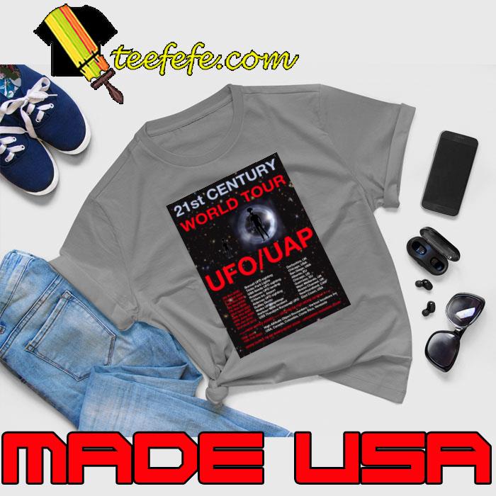 UFO UAP 21st Century World Tour T-Shirt Unisex UFO UAP 21st Century World Tour T-Shirt Unisex