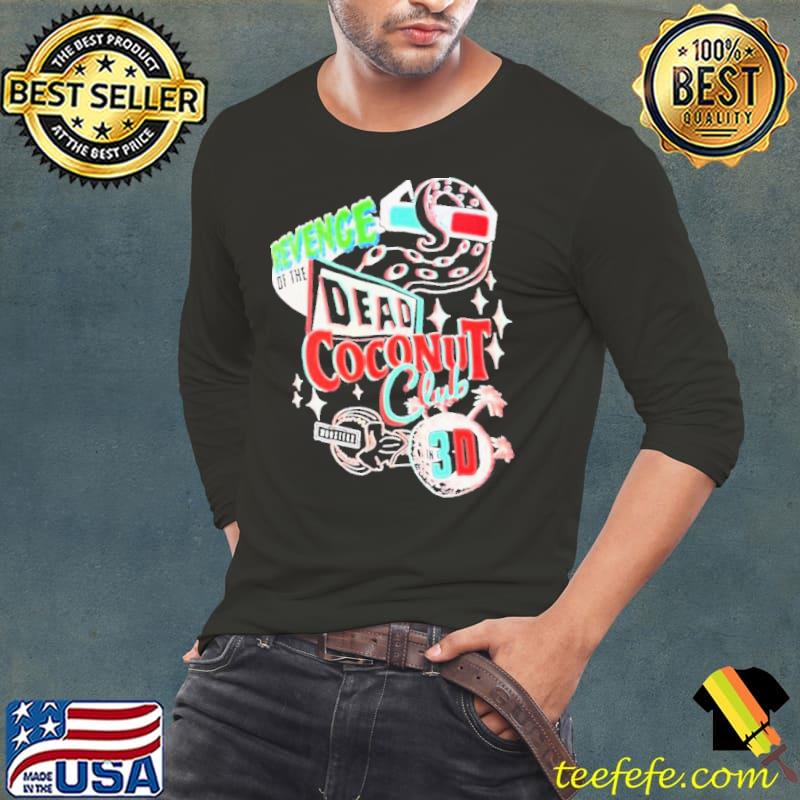 Universal Orlando Resort Revenge of the Dead Coconut Club Shirt Long Sleeve Tee Universal Orlando Resort Revenge of the Dead Coconut Club Shirt Long Sleeve Tee