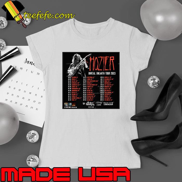 Unreal Unearth 2023 Tour Hozier Album Shirt