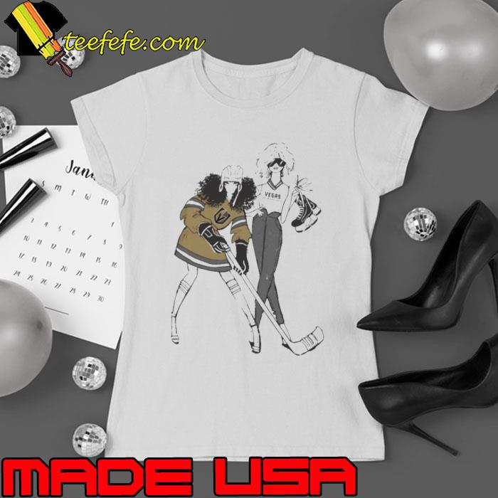 Vegas Golden Knights G-III 4Her By Carl Banks Hockey Girls Shirt Ladies tee Vegas Golden Knights G-III 4Her By Carl Banks Hockey Girls Shirt Ladies tee