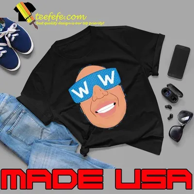 W Glasses With Tyler Lockett Shirt