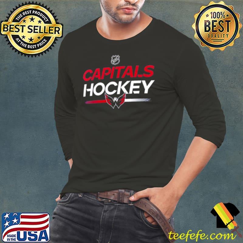 Washington Capitals Authentic Pro Primary Replen Shirt Long Sleeve Tee Washington Capitals Authentic Pro Primary Replen Shirt Long Sleeve Tee