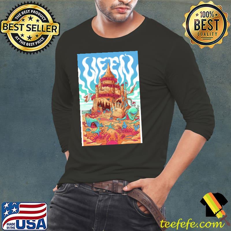 Ween Tour 2023 Hampton Beach Casino Ballroom September 16 Poster Shirt Long Sleeve Tee Ween Tour 2023 Hampton Beach Casino Ballroom September 16 Poster Shirt Long Sleeve Tee