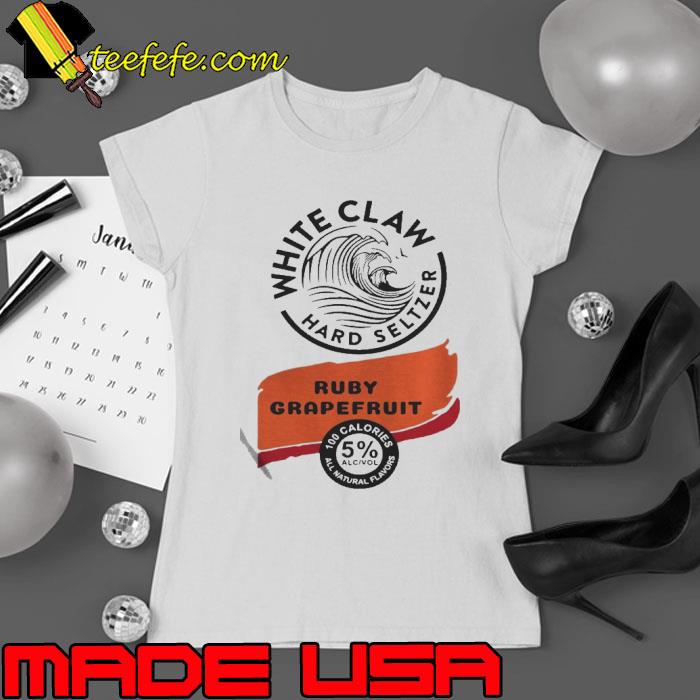 White claw Hard seltzer Ruby Grapefruit Halloween Costume shirt White claw Hard seltzer Ruby Grapefruit Halloween Costume shirt