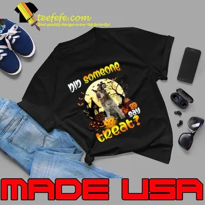 Wirehaired Pointing Griffon Did Someone Say Treat Halloween T-Shirt