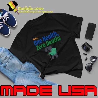 World rabies day one health zero deaths shirt