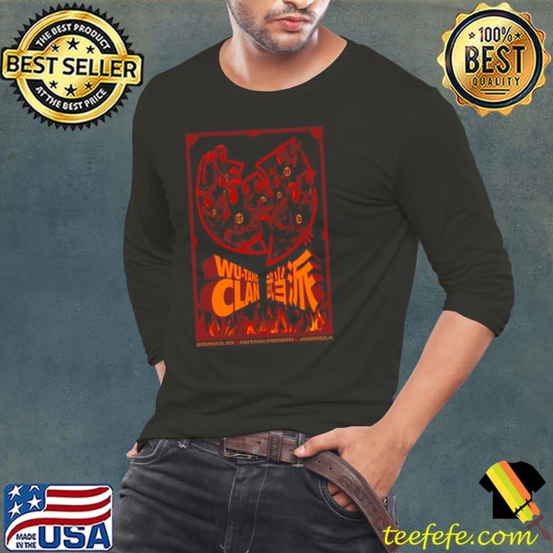 Wu Tang Clan Daily’s Place Amphitheater Jacksonville Sept 23, 2023 s Long Sleeve Tee Wu Tang Clan Daily’s Place Amphitheater Jacksonville Sept 23, 2023 s Long Sleeve Tee
