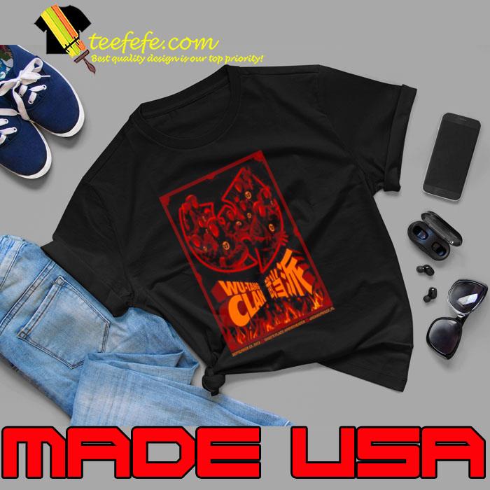 Wu Tang Clan Daily’s Place Amphitheater Jacksonville Sept 23, 2023 shirt