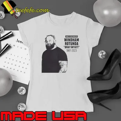 WWE Remembers Windham Rotunda Bray Wyatt 1987 2023 Thank You For The Memories Shirt