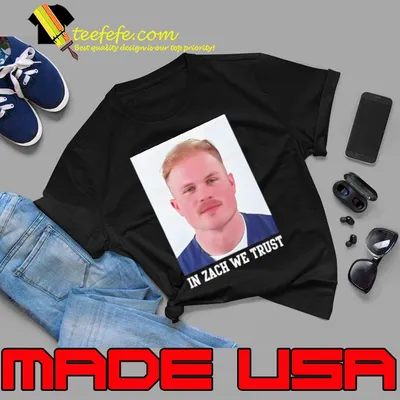 Zach Bryan mugshot in Zach we trust T-Shirt