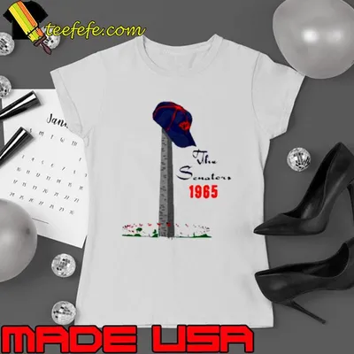 1965 Washington the senators vintage shirt