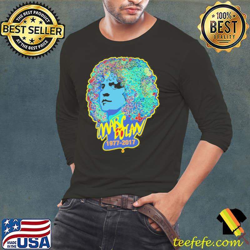 1977 2017 Premium Scoop Marc Bolan Shirt Long Sleeve Tee 1977 2017 Premium Scoop Marc Bolan Shirt Long Sleeve Tee