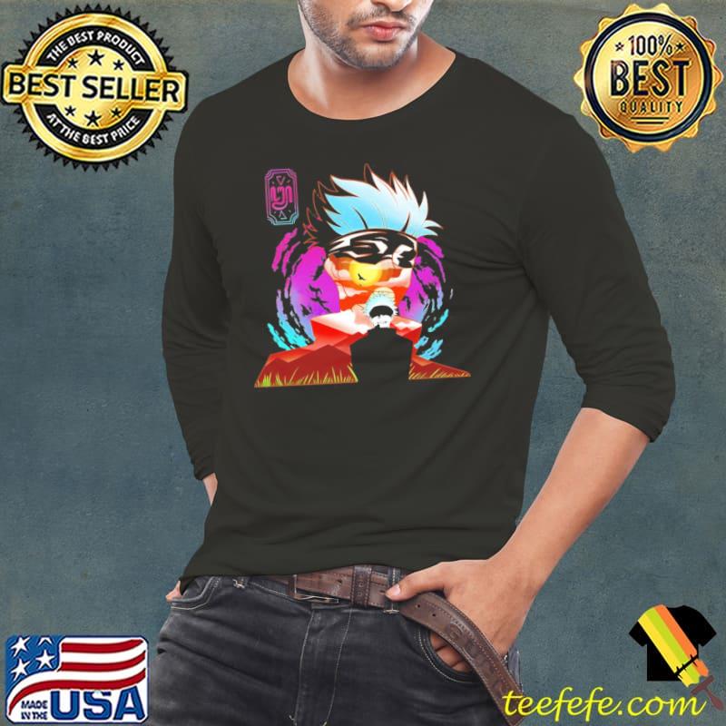 2023 Coloerd Jujutsu Kaisen Satoro Gojo Shirt Long Sleeve Tee 2023 Coloerd Jujutsu Kaisen Satoro Gojo Shirt Long Sleeve Tee