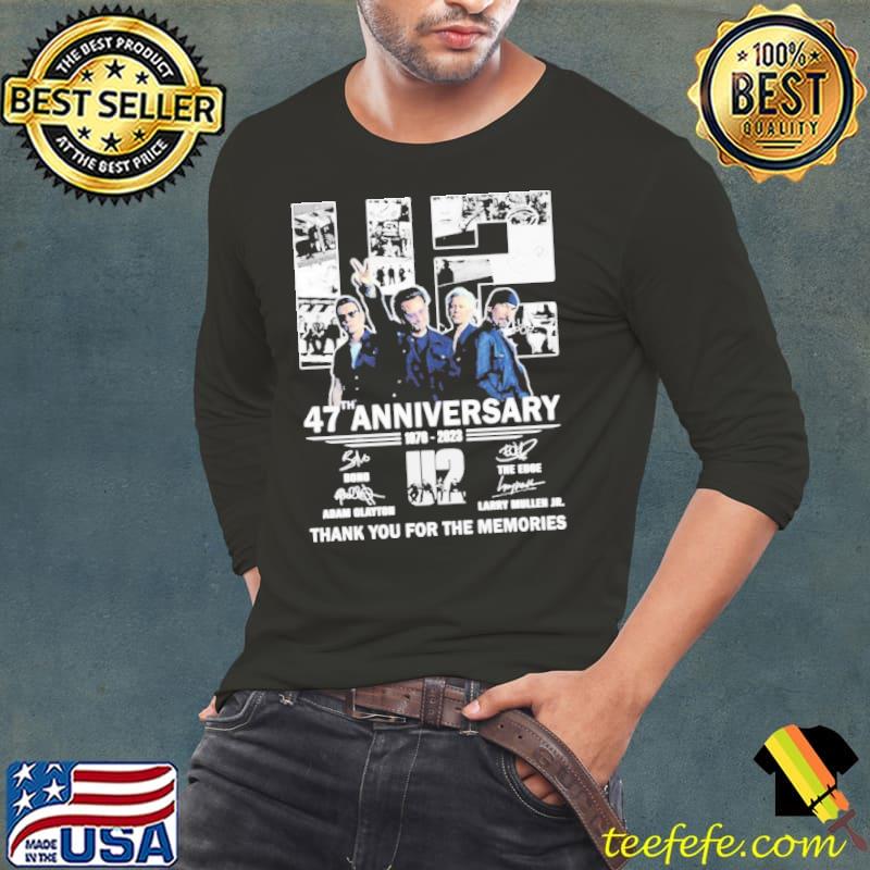 47th anniversary 1976-2023 thank you for the memories s Long Sleeve Tee 47th anniversary 1976-2023 thank you for the memories s Long Sleeve Tee