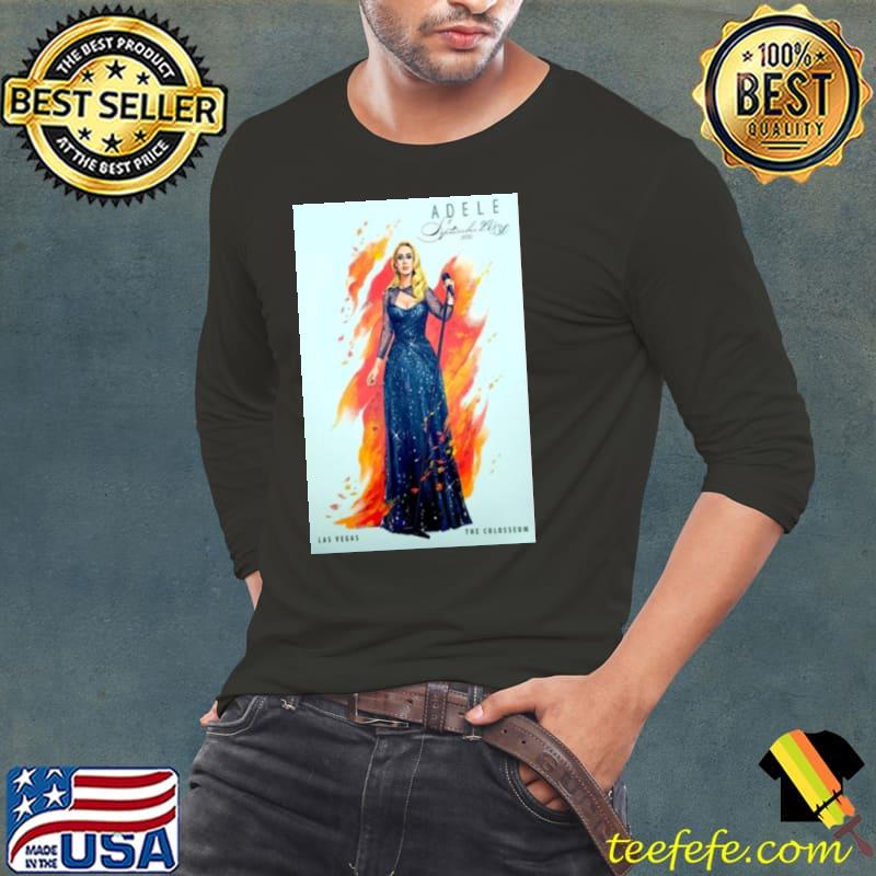 Adele 09 29 30 2023 The Colosseum Las Vegas s Long Sleeve Tee Adele 09 29 30 2023 The Colosseum Las Vegas s Long Sleeve Tee