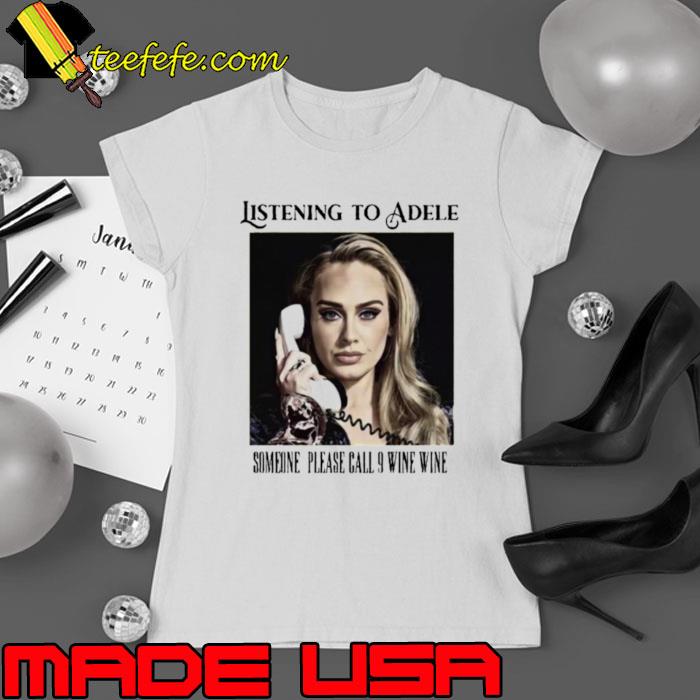Adele Easy On Me Listening To Adele s Ladies tee Adele Easy On Me Listening To Adele s Ladies tee