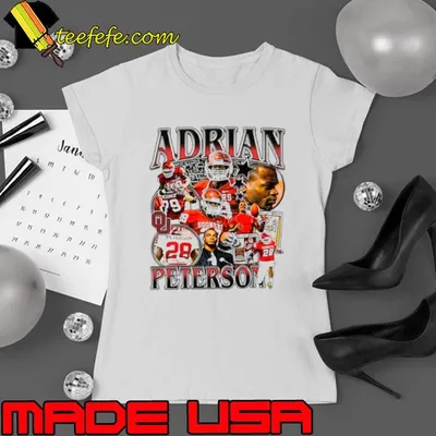 Adrian Peterson Player Oklahoma Sooners Football Vintage 2023 Shirt