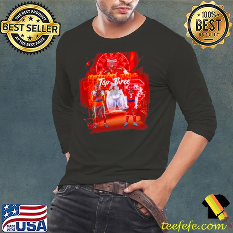 Alabama Crimson Tide Tennessee Volunteers and South Carolina Gamecocks daniel hill top three poster s Long Sleeve Tee Alabama Crimson Tide Tennessee Volunteers and South Carolina Gamecocks daniel hill top three poster s Long Sleeve Tee