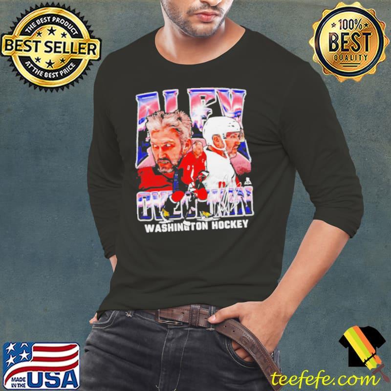 Alex Ovechkin Washington Hockey Vintage s Long Sleeve Tee Alex Ovechkin Washington Hockey Vintage s Long Sleeve Tee