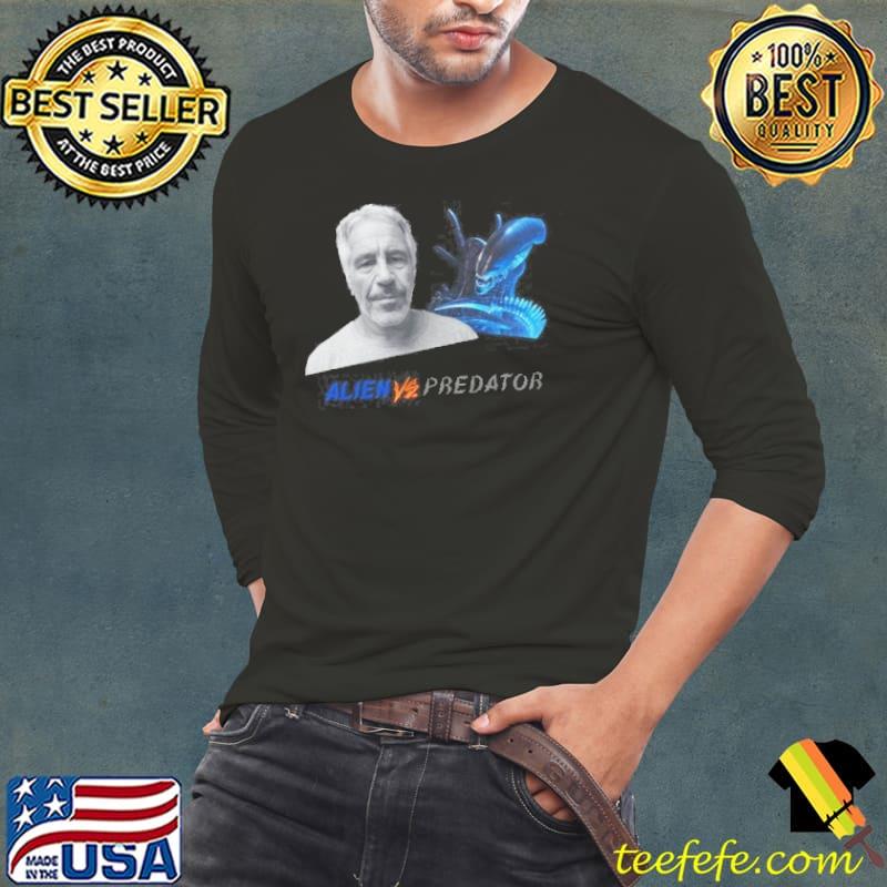 Alien vs Preadator Shirt Long Sleeve Tee Alien vs Preadator Shirt Long Sleeve Tee