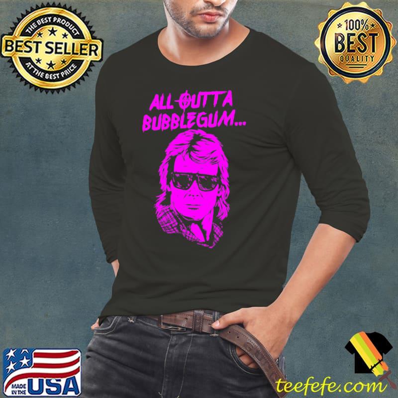 All Outta Bubblegum Roddy Piper Scottish Hero T-Shirt Long Sleeve Tee All Outta Bubblegum Roddy Piper Scottish Hero T-Shirt Long Sleeve Tee