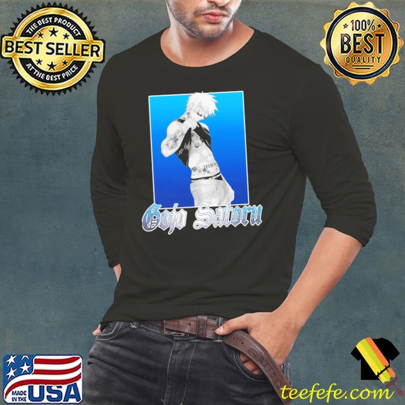 Alt Gojo Satoru No Jujutsu Kaisen Shirt Long Sleeve Tee Alt Gojo Satoru No Jujutsu Kaisen Shirt Long Sleeve Tee