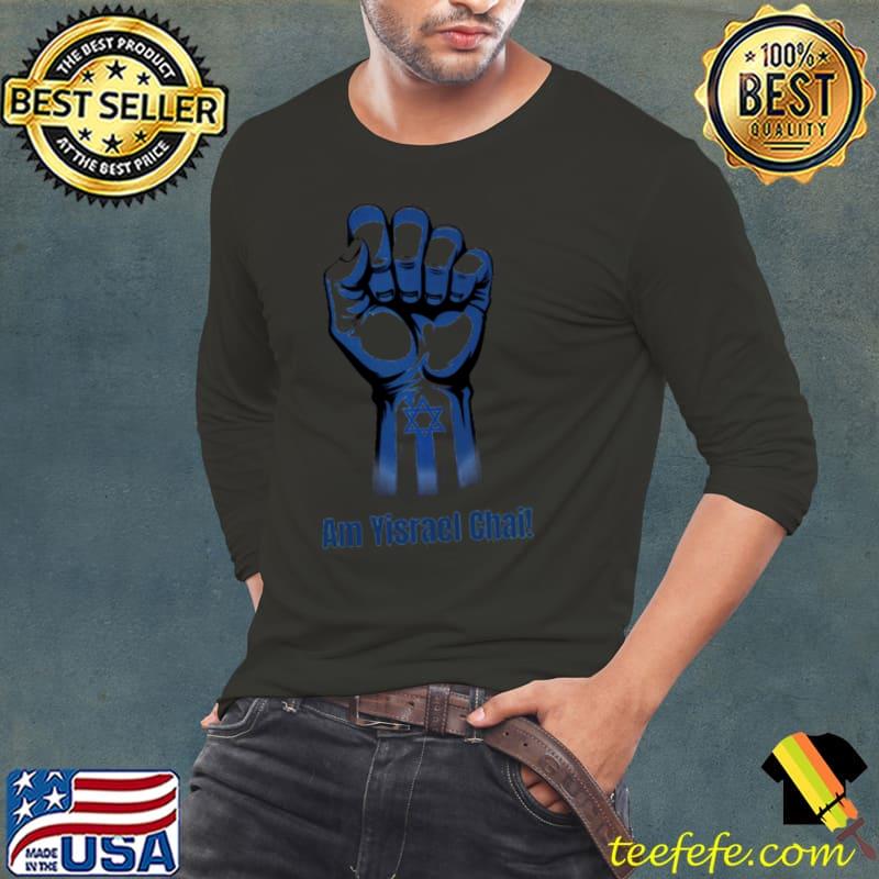 Am Yisrael Chai The People Of Israel Live s Long Sleeve Tee Am Yisrael Chai The People Of Israel Live s Long Sleeve Tee