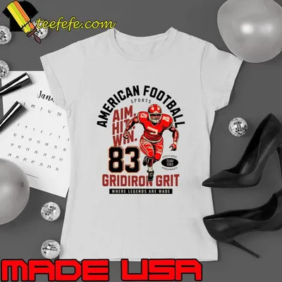 American Football Sports Where Legends Are Made T-Shirt