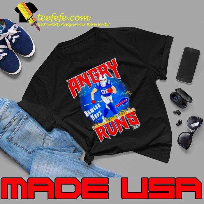 Angry Runs Bills Dawson Knox shirt