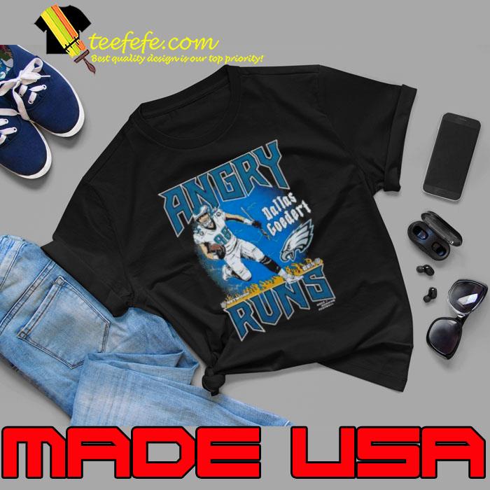 Angry Runs Eagles Dallas Goedert shirt Angry Runs Eagles Dallas Goedert shirt