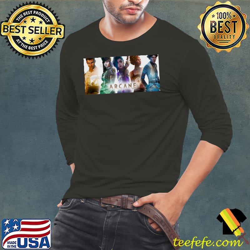 Arcane Piltover Zaun League of Legends s Long Sleeve Tee Arcane Piltover Zaun League of Legends s Long Sleeve Tee
