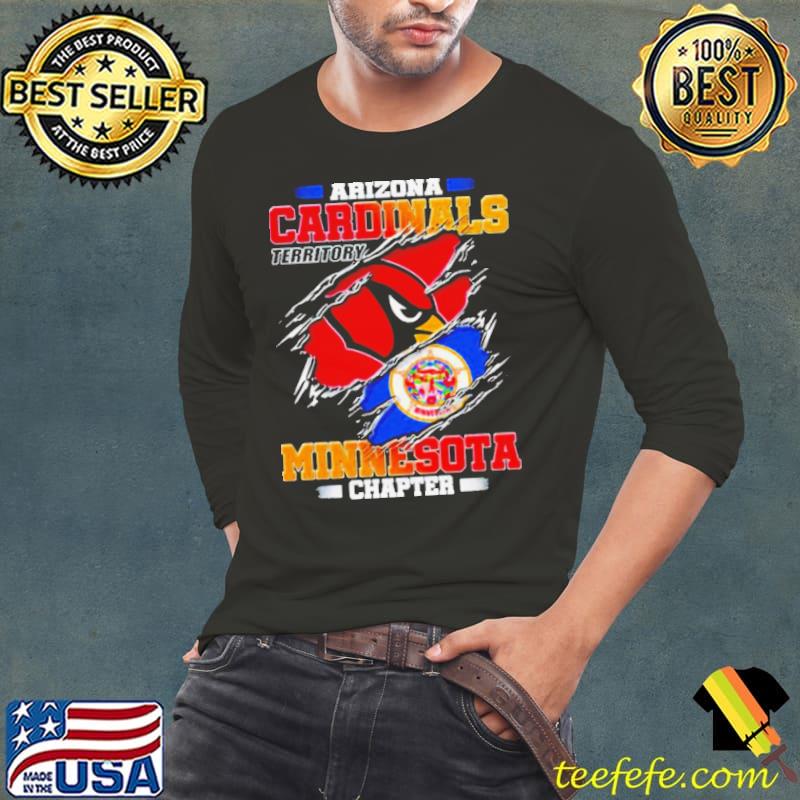 Arizona Cardinals Territory Minnesota Chapter Shirt Long Sleeve Tee Arizona Cardinals Territory Minnesota Chapter Shirt Long Sleeve Tee