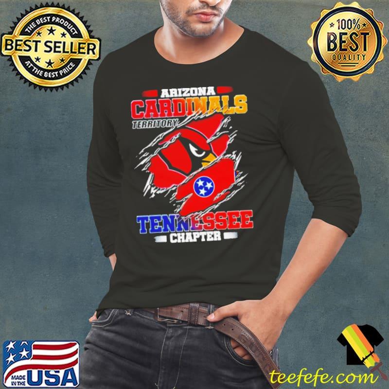 Arizona Cardinals Territory Tennessee Chapter Shirt Long Sleeve Tee Arizona Cardinals Territory Tennessee Chapter Shirt Long Sleeve Tee