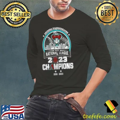 Arizona Dbacks NLCS National League 2023 Champions Skyline Shirt