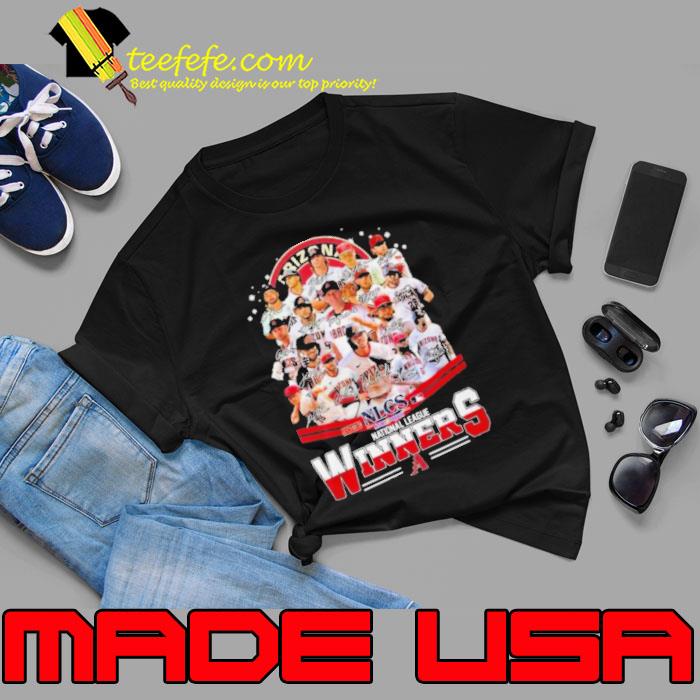 Arizona Diamondbacks 2023 NLCS National League Winners Signatures Shirt Unisex Arizona Diamondbacks 2023 NLCS National League Winners Signatures Shirt Unisex