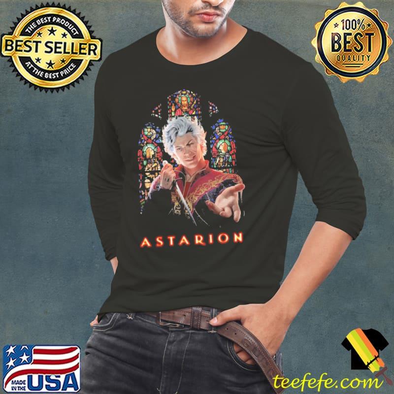 Baldur’s Gate Character Astarion Shirt Long Sleeve Tee Baldur’s Gate Character Astarion Shirt Long Sleeve Tee