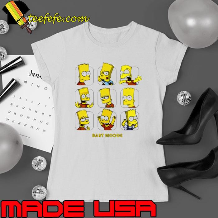 Bart Simpson Moods The Simpson Family s Ladies tee Bart Simpson Moods The Simpson Family s Ladies tee