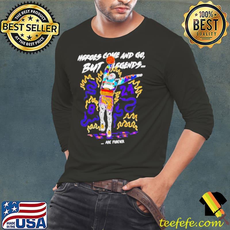 Basketball Skull Print NBA Lakers Kobe Bryant shirt